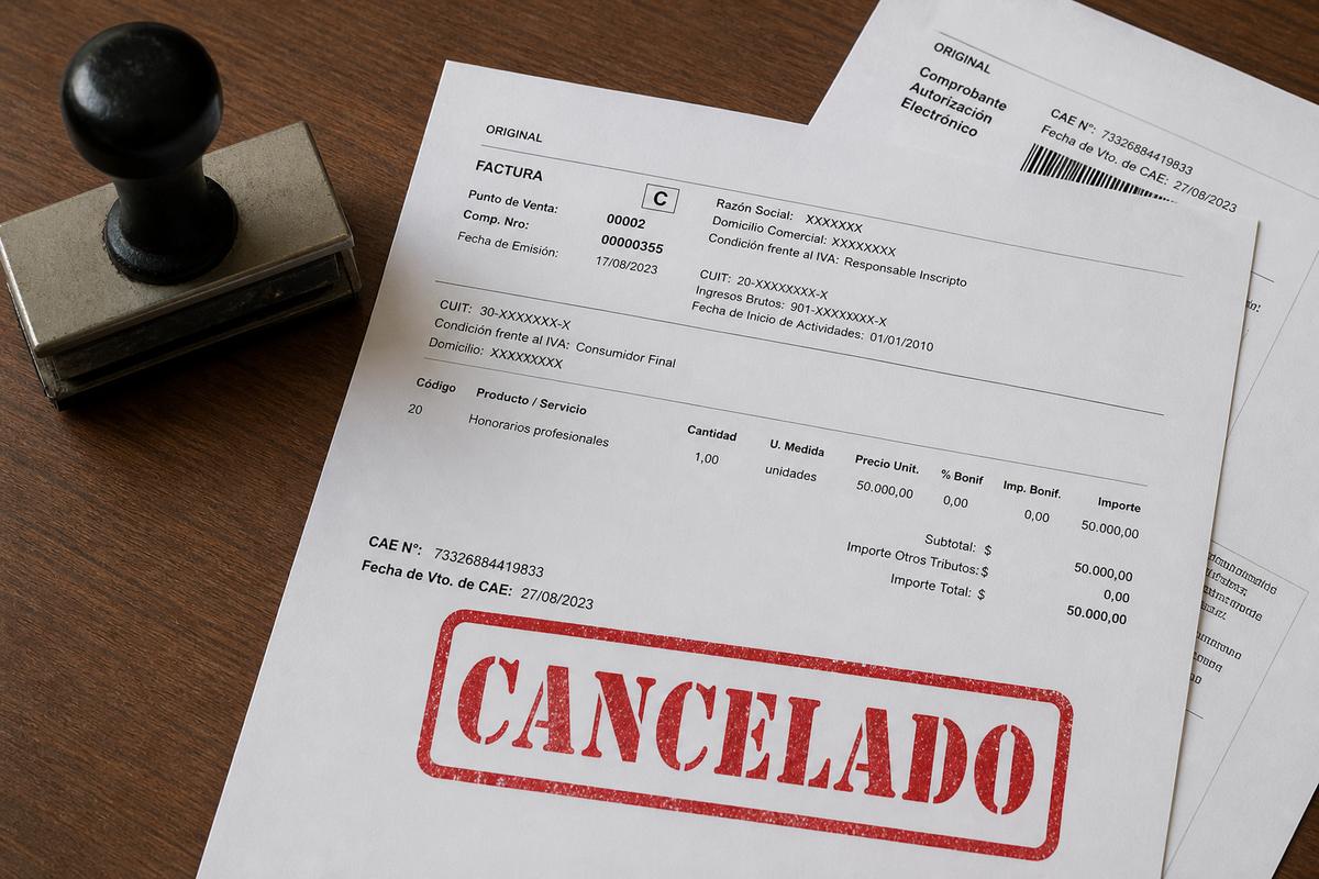 Anular factura electrónica y nota de crédito ARCA 2026: cuándo y cómo sin romper el IVA