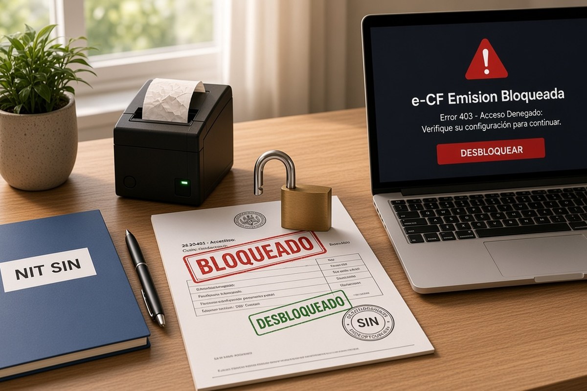 Por qué no puedes emitir facturas y cómo desbloquearlo