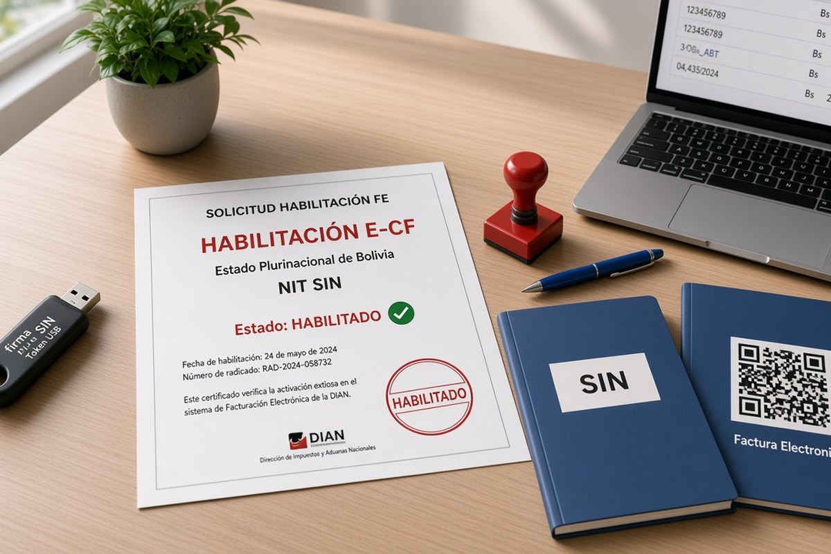 Qué necesitas para habilitar facturación electrónica ante el SIN