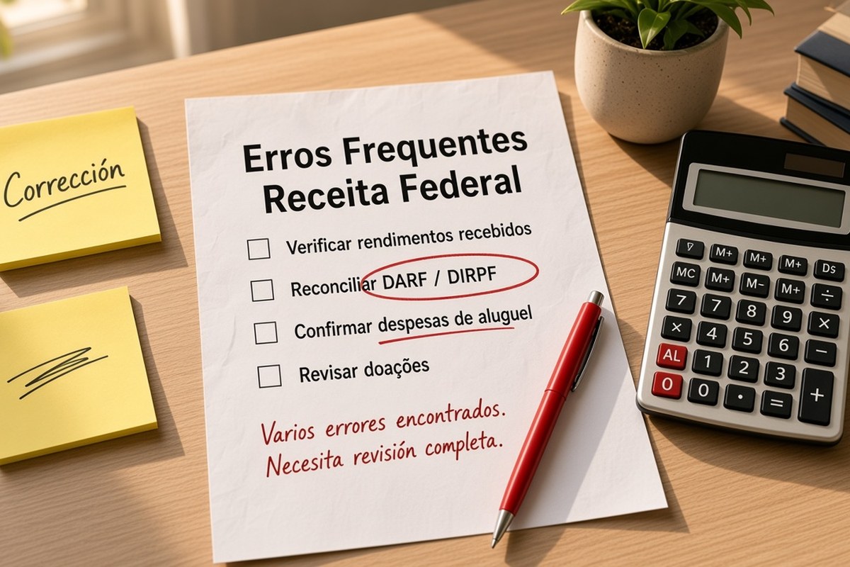 Erros que atrasam o fechamento fiscal do ano perante a Receita Federal