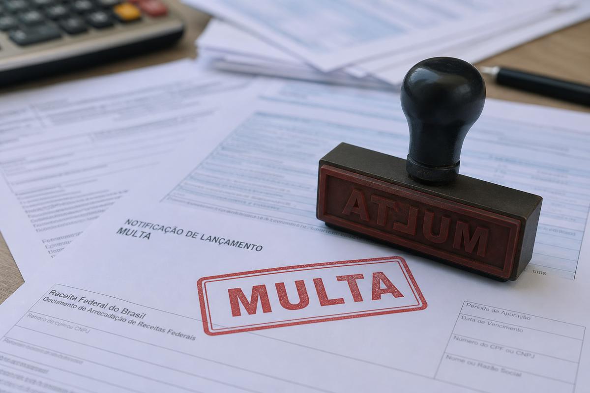 Multas e sanções da Receita Federal 2026: não declarar e como mitigar