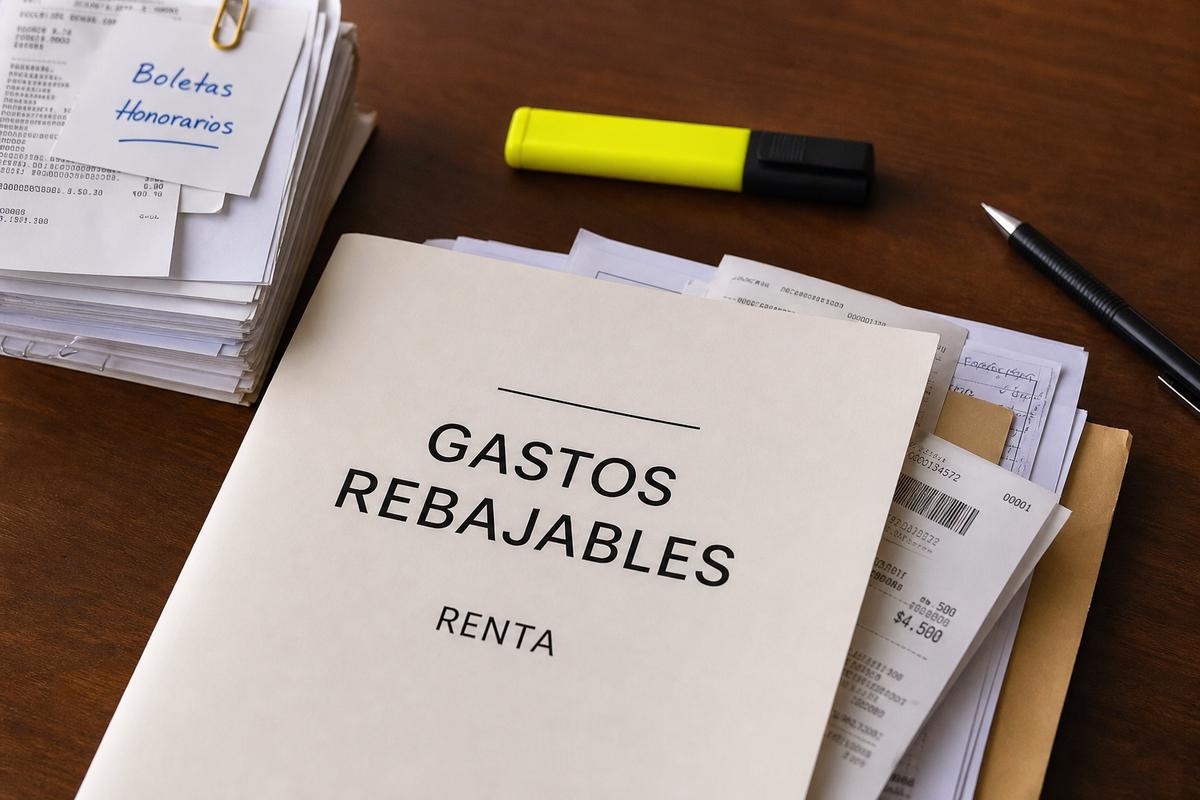 Gastos deducibles de renta Chile 2026: qué puedes restar y qué observa el SII