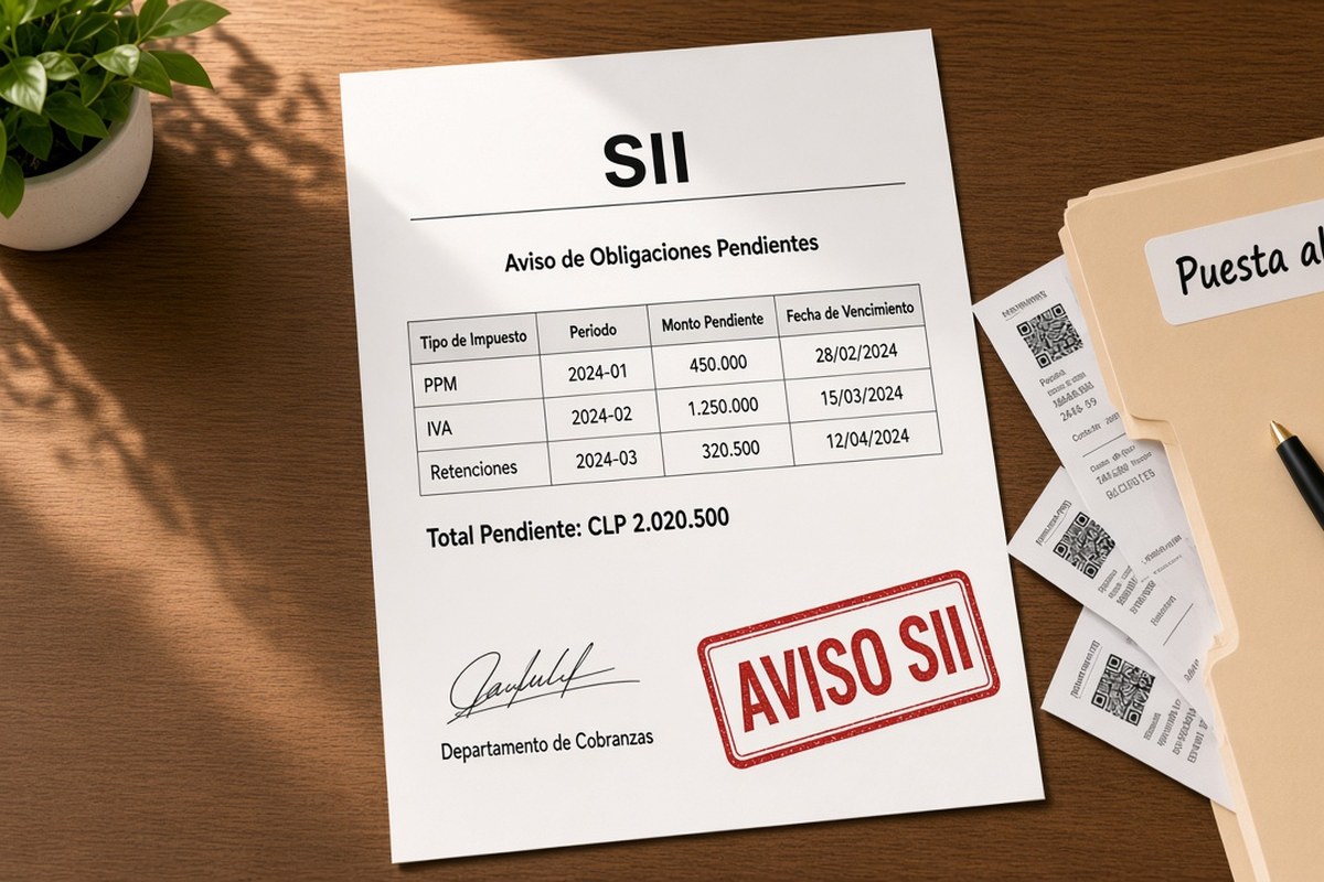 Qué hacer si recibes un aviso o multa del SII por atrasos fiscales