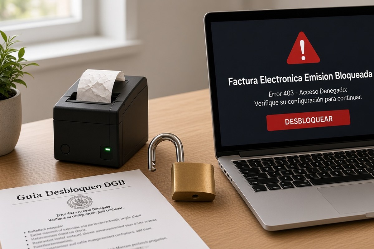 Por qué no puedes emitir facturas y cómo desbloquearlo