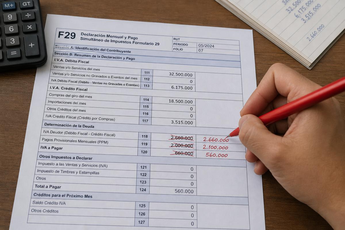 Rectificatoria declaración SII 2026: cómo corregir F29 y renta sin duplicar envíos