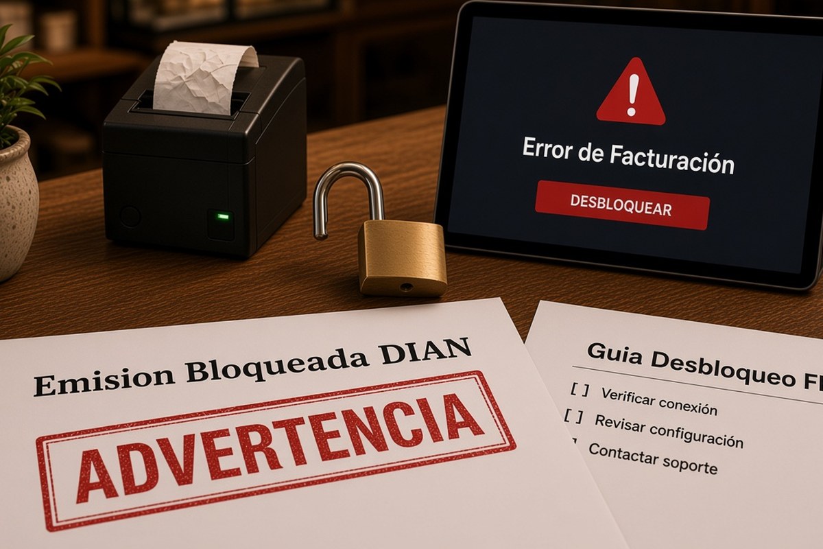 Por qué no puedes emitir facturas y cómo desbloquearlo