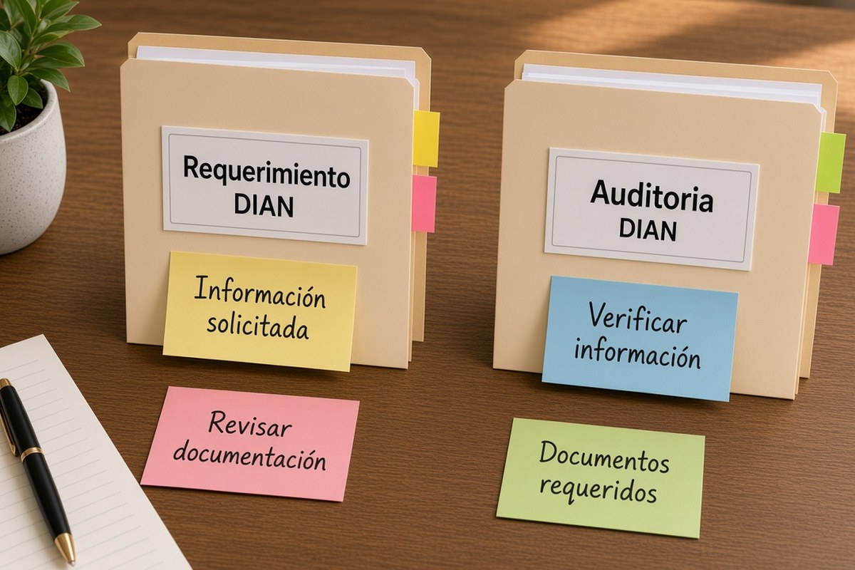 Diferencia entre requerimiento, revisión y auditoría fiscal