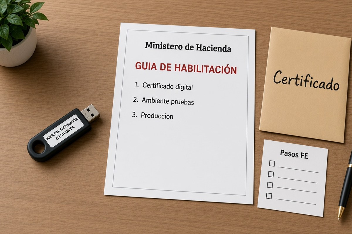Qué necesitas para habilitar facturación electrónica ante la Hacienda