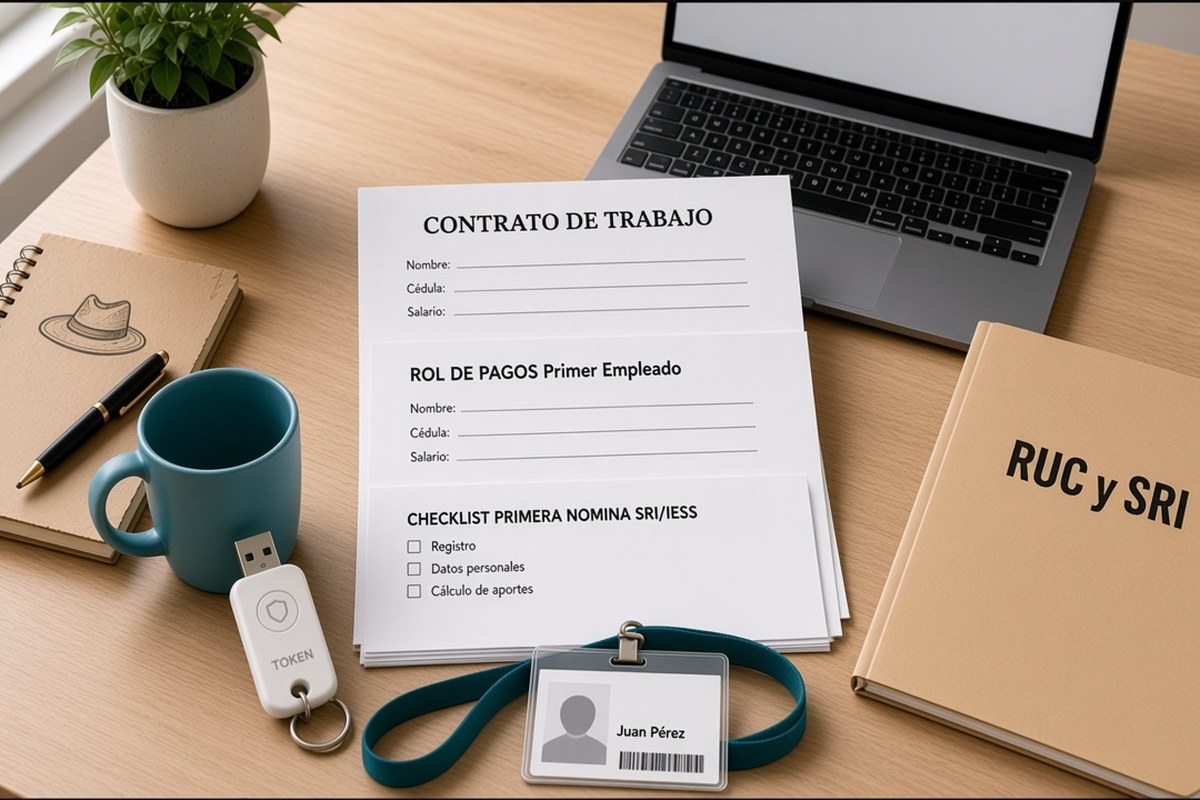 Requisitos para emitir tu primera nómina electrónica ante el SRI