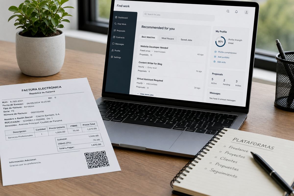 Software SaaS extranjero como gasto freelancer en Panamá 2026