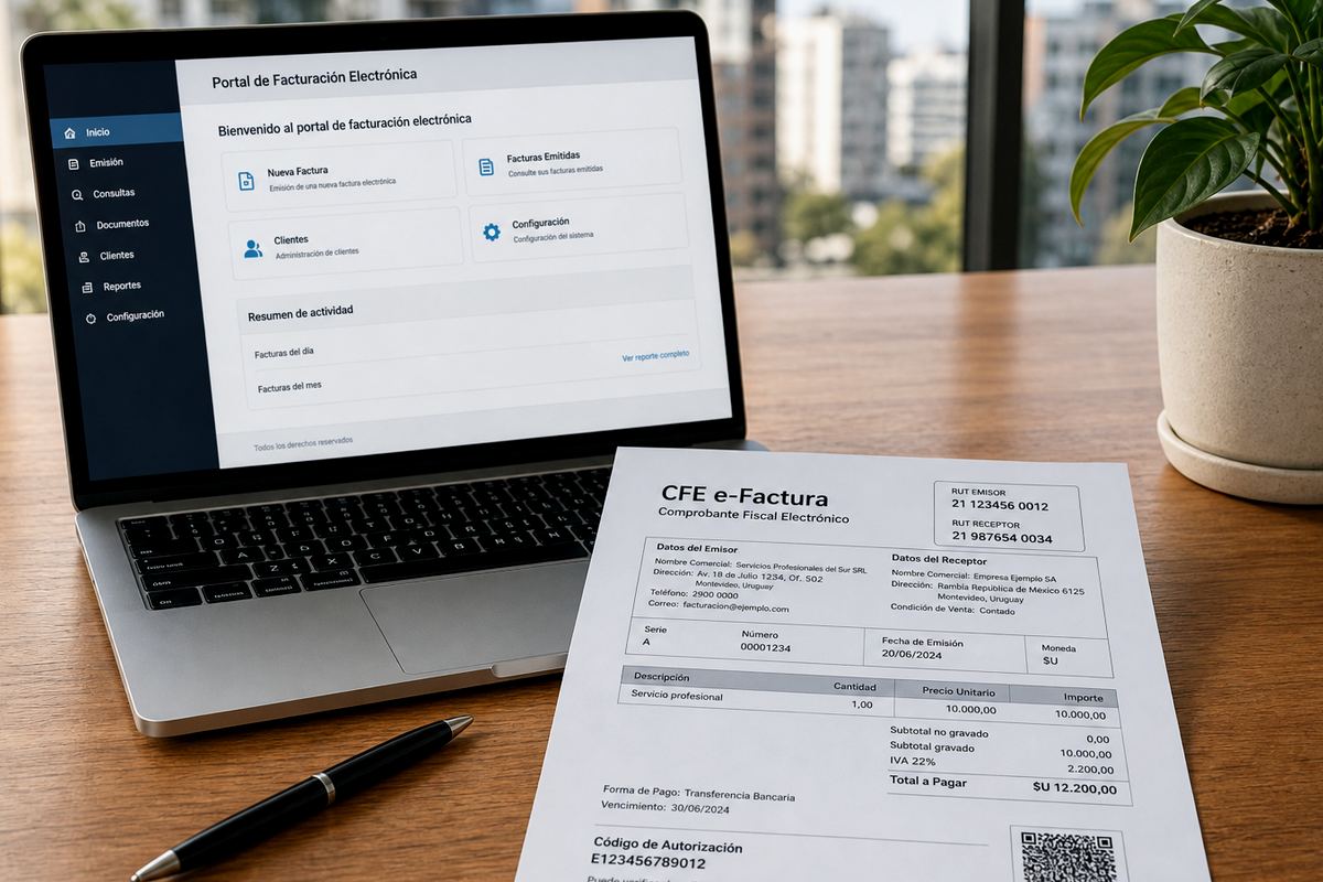 Impuestos al subcontratar otro freelancer en Uruguay 2026