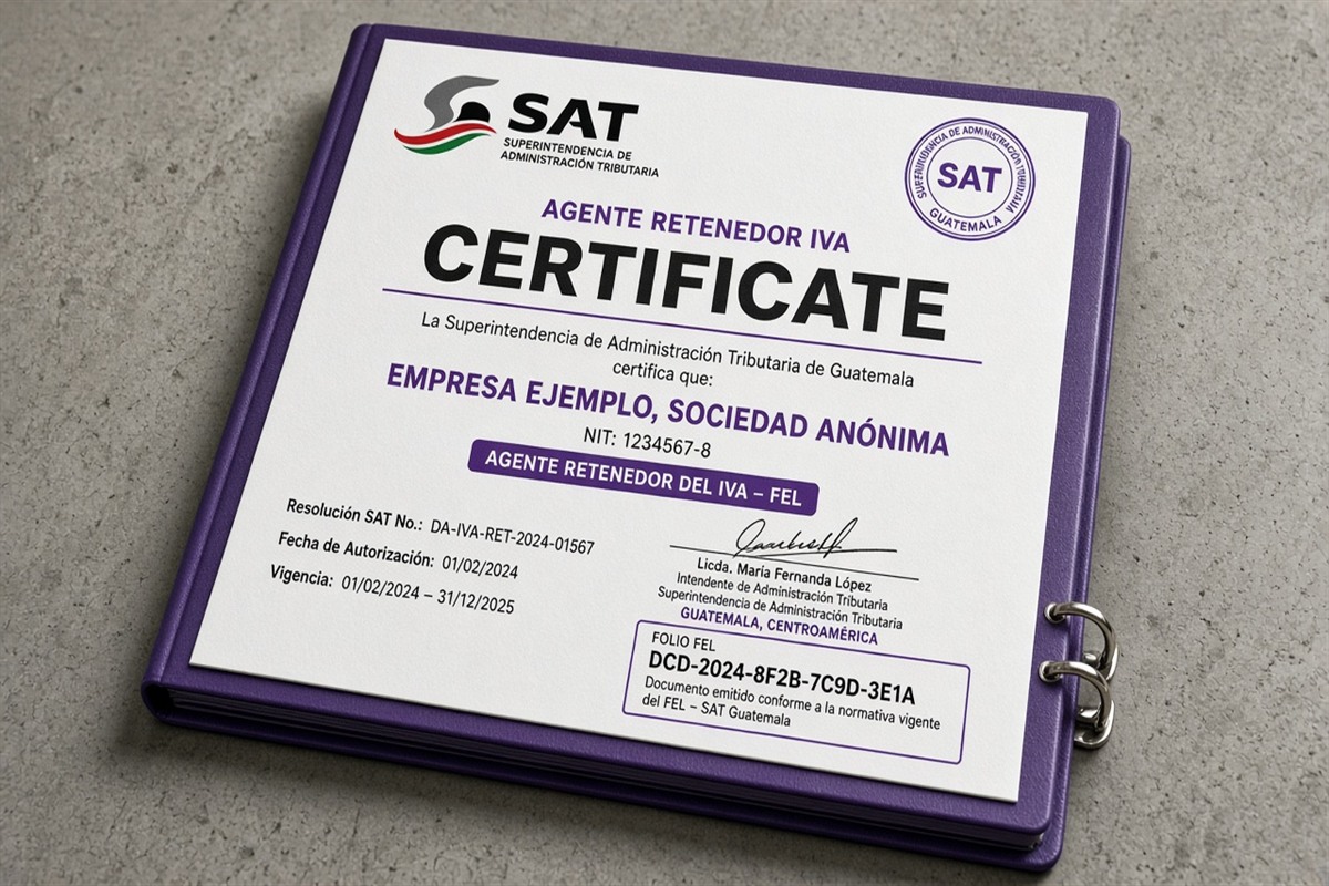 Agente retenedor IVA SAT Guatemala 2026: obligaciones y enteros