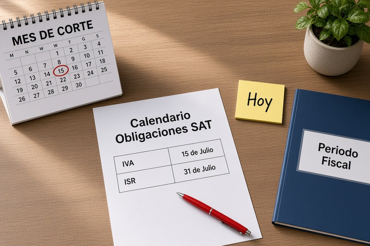 Cómo planear el mes de corte al cambiar de régimen fiscal