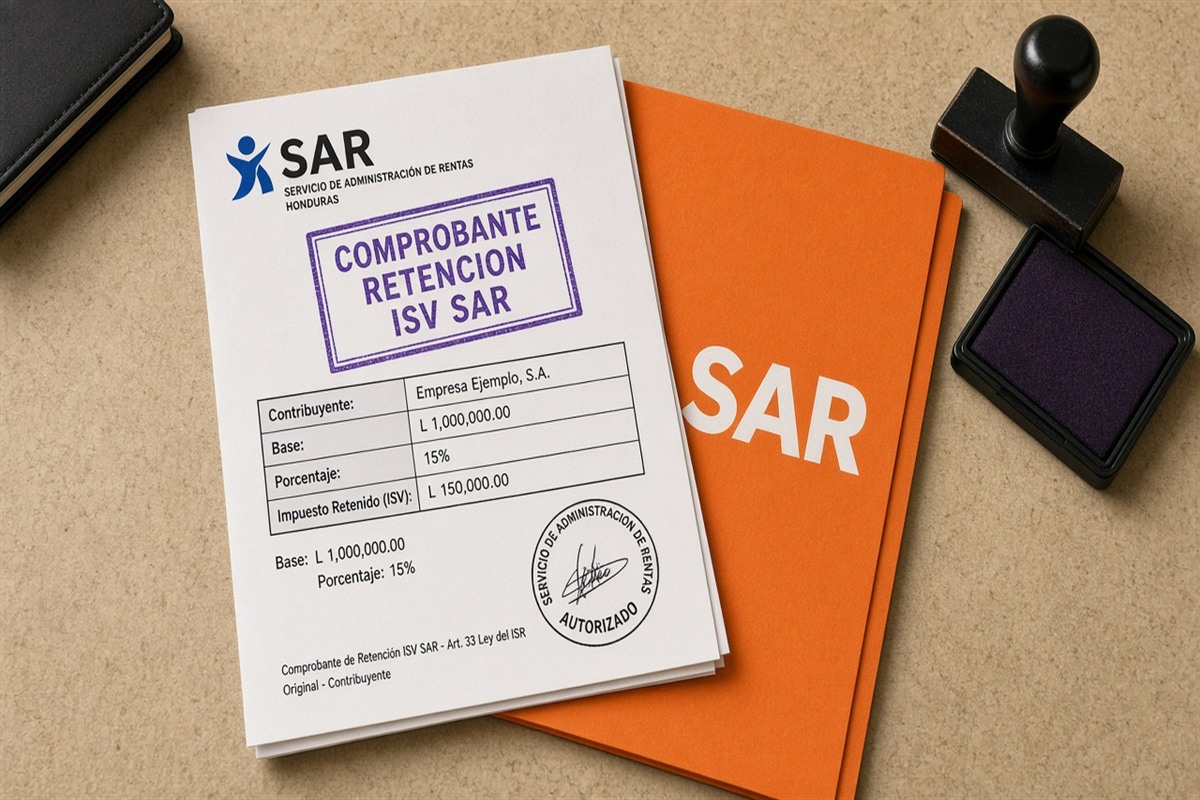 Retención ISV en compras locales SAR 2026: practicar y enterar