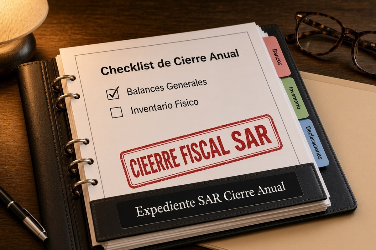 Documentos que necesitas para el cierre anual ante el SAR