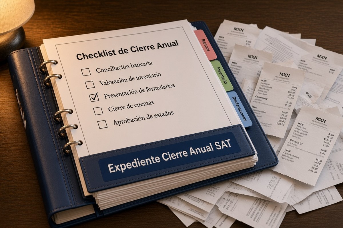Documentos que necesitas para el cierre anual ante el SAT