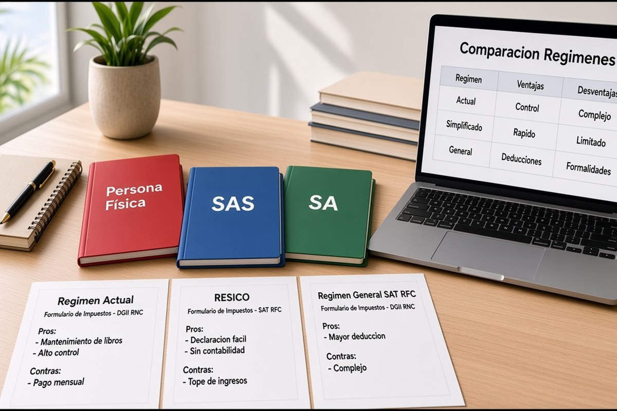Cuándo y cómo cambiar de régimen fiscal ante el SAT