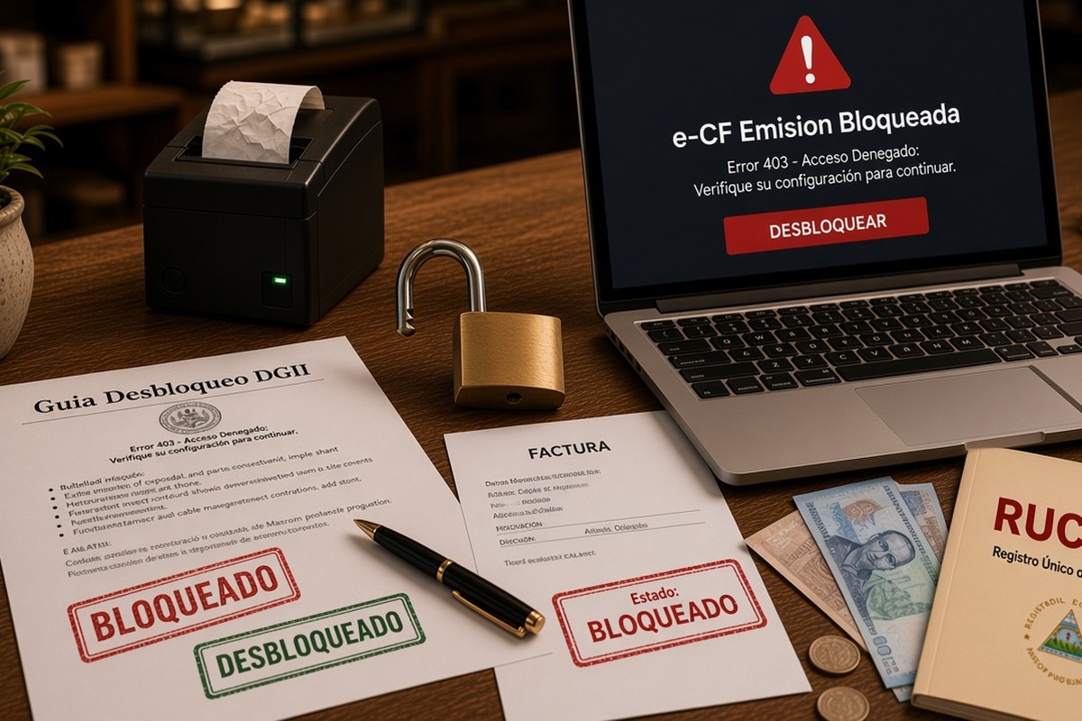 Por qué no puedes emitir facturas y cómo desbloquearlo