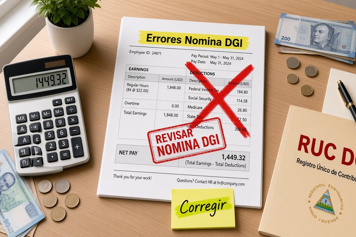 Errores comunes al pagar sueldos sin nómina electrónica