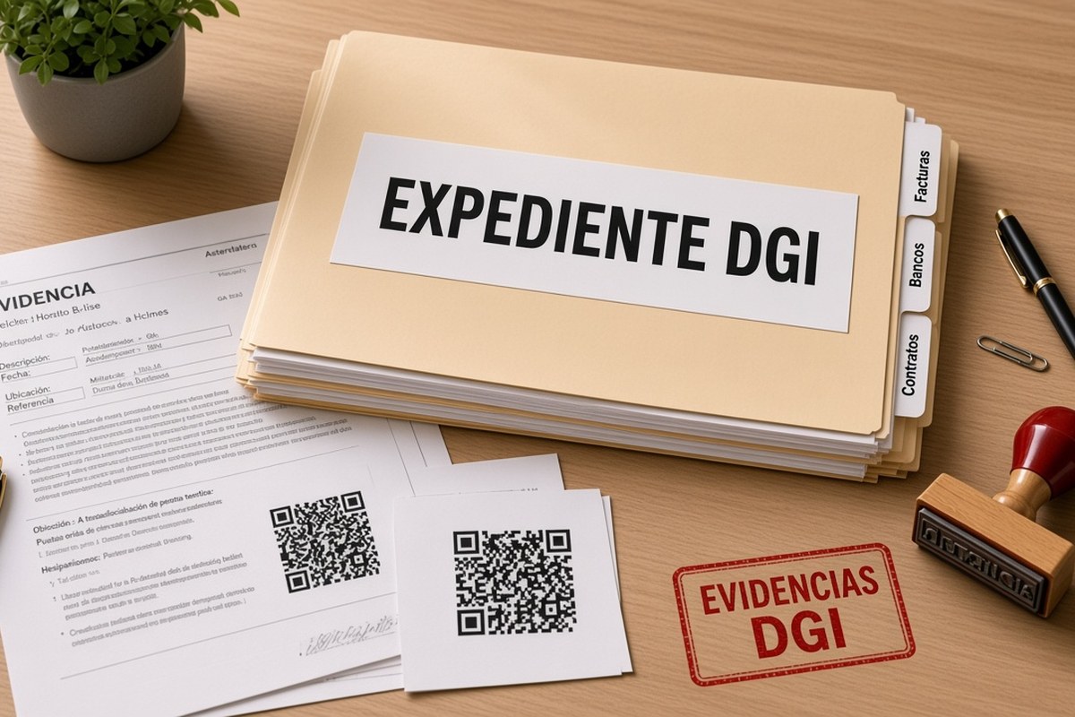 Cómo armar el expediente si la DGI pide evidencias