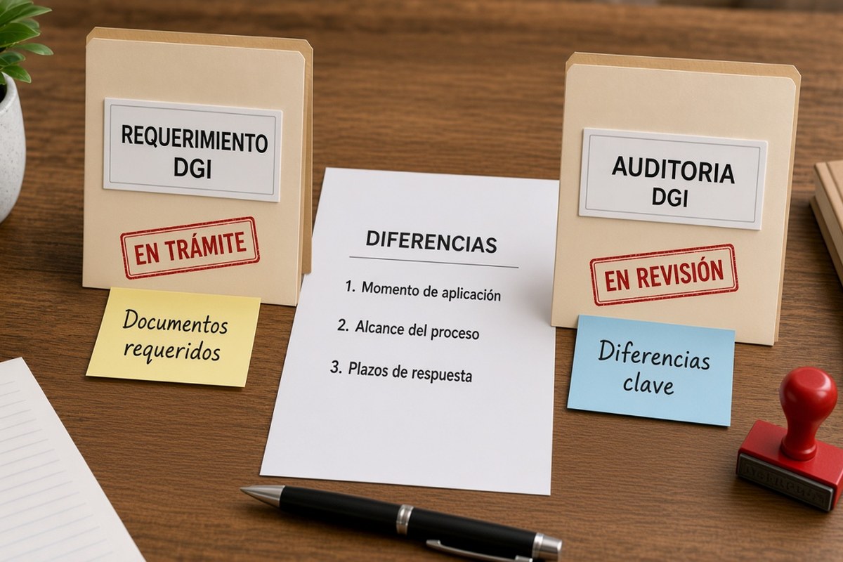 Diferencia entre requerimiento, revisión y auditoría fiscal