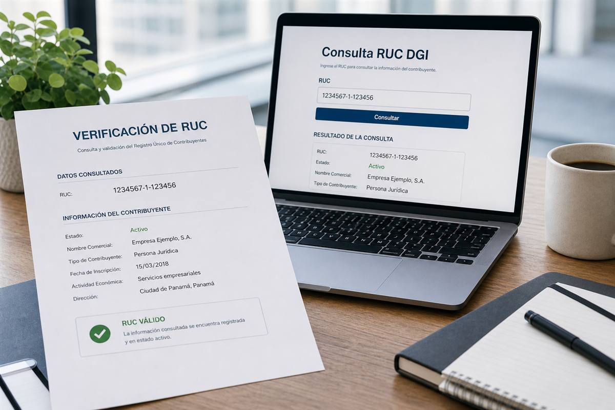 Consulta RUC DGI 2026: cómo verificar un RUC antes de facturar o contratar