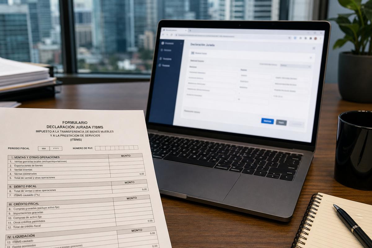 Cómo presentar la declaración de ITBMS en eTax Panamá 2026