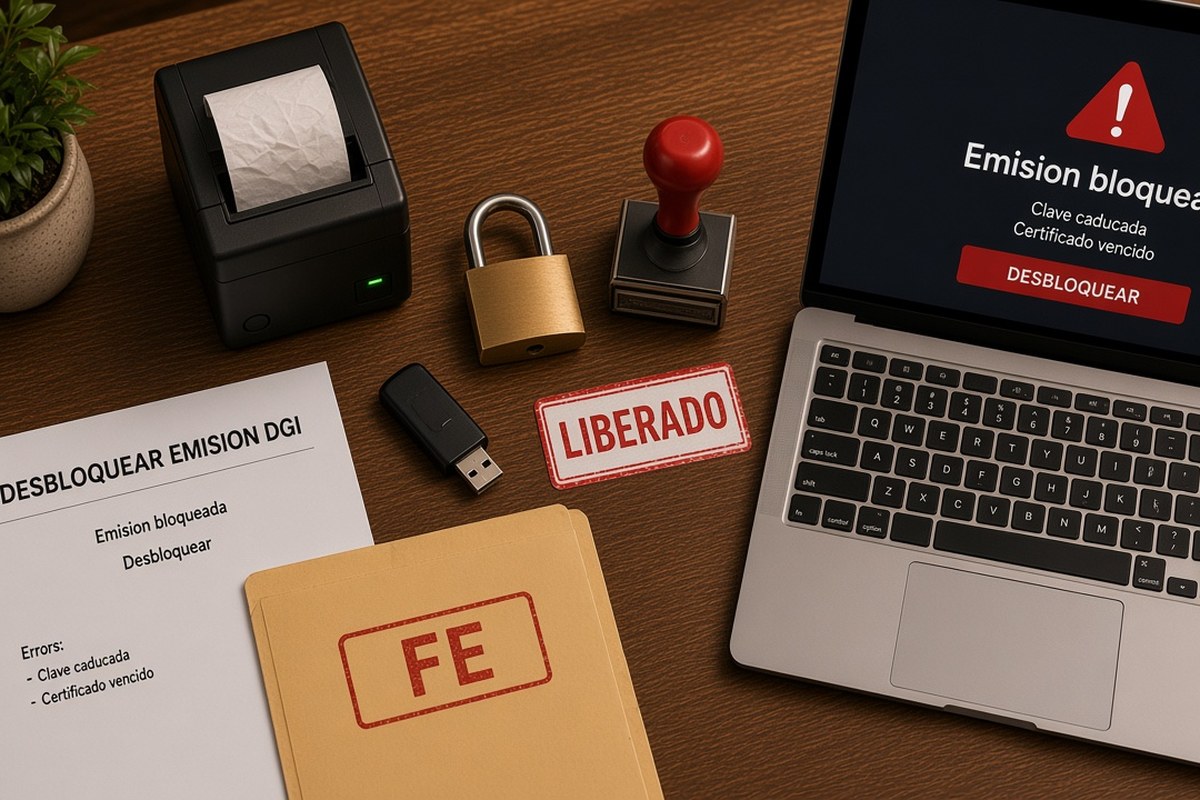 Por qué no puedes emitir facturas y cómo desbloquearlo