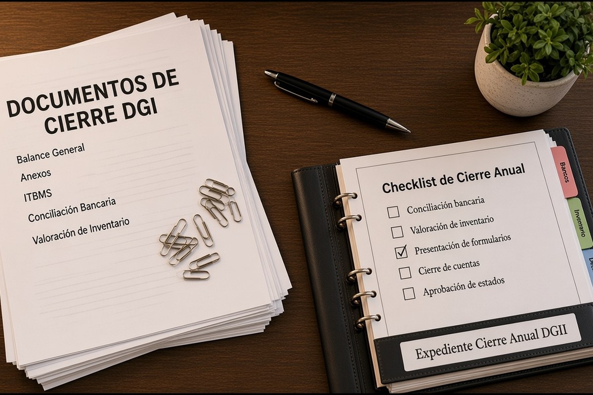 Documentos que necesitas para el cierre anual ante la DGI