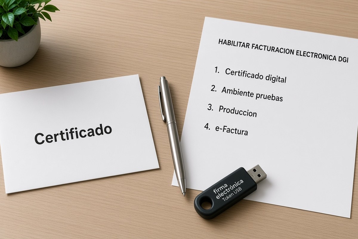 Qué necesitas para habilitar facturación electrónica ante la DGI