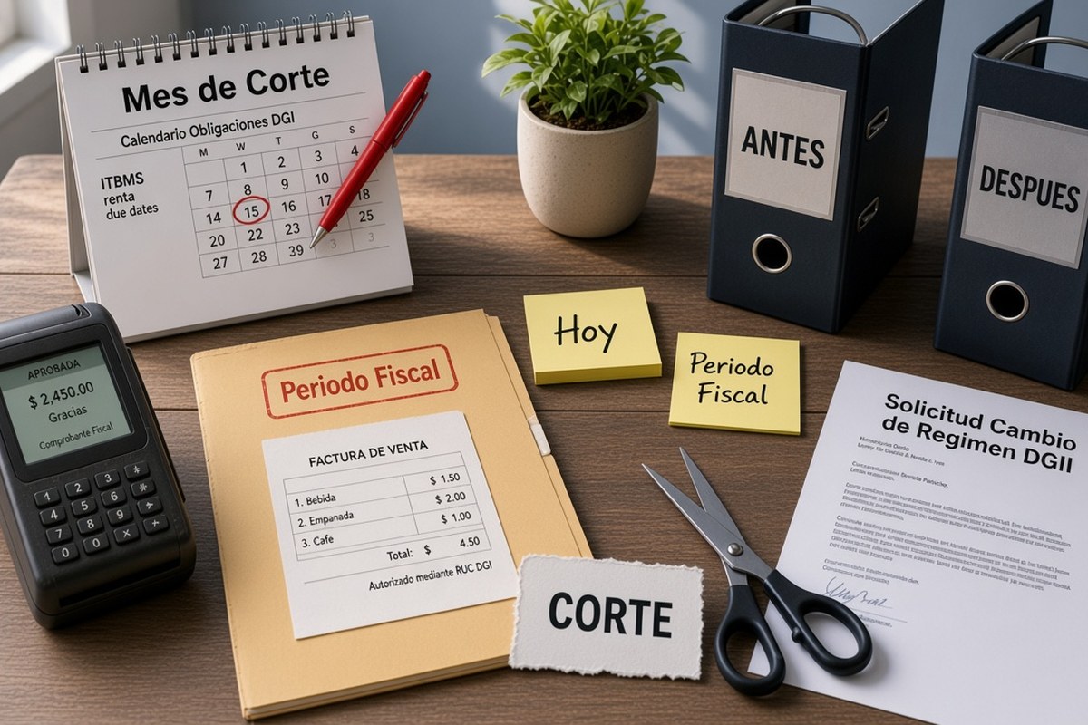 Cómo planear el mes de corte al cambiar de régimen fiscal