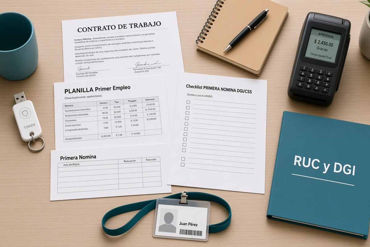 Requisitos para emitir tu primera nómina electrónica ante la DGI