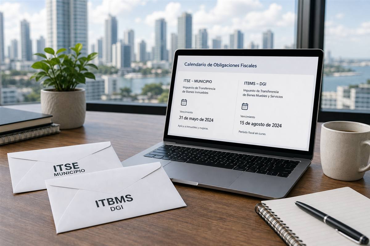ITSE municipal vs ITBMS DGI 2026: qué pagas aparte en Panamá