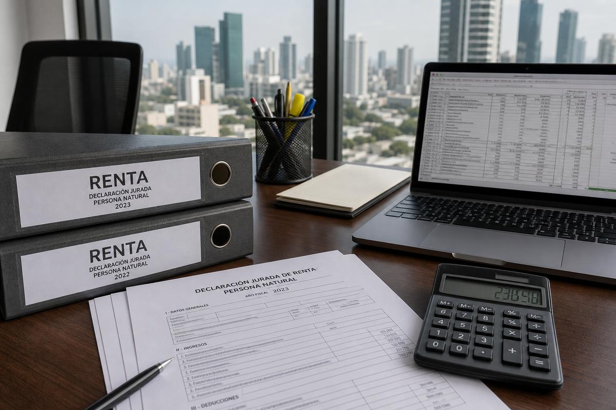 Declaración de renta personas naturales Panamá 2026