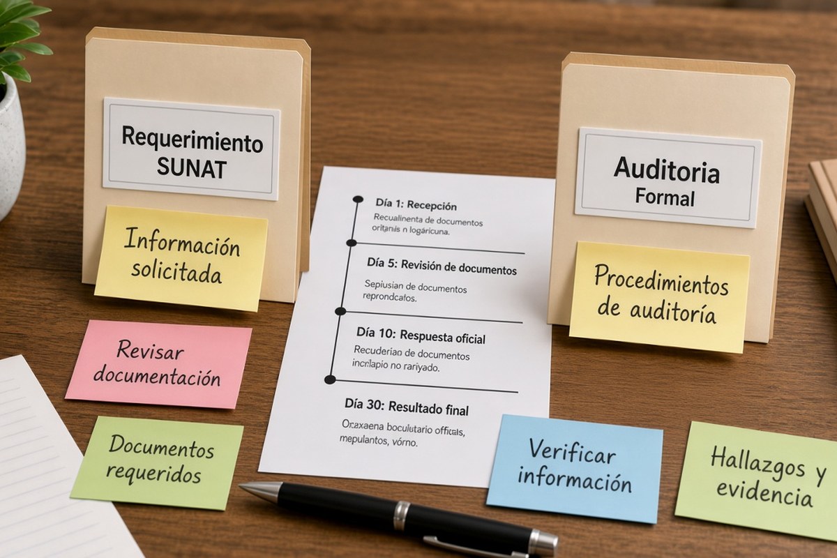 Diferencia entre requerimiento, revisión y auditoría fiscal