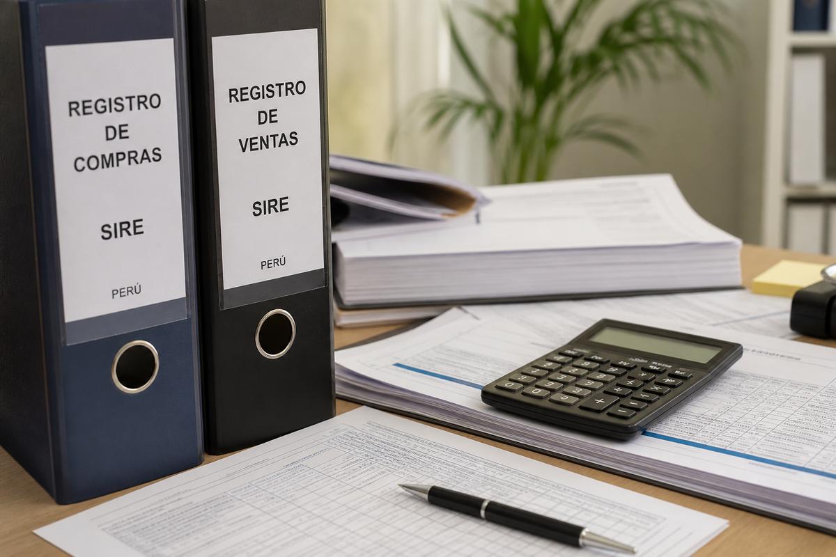SIRE SUNAT 2026: registro de ventas y compras para pymes