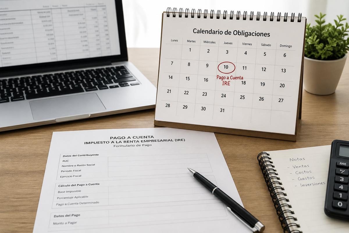 Anticipos IRE y pagos a cuenta Paraguay 2026: calendario y checklist