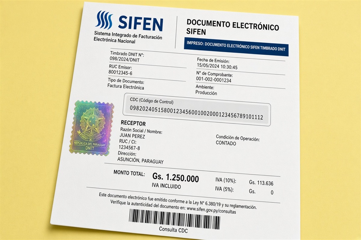 SIFEN timbrado electrónico DNIT 2026: habilitar y emitir sin rechazos