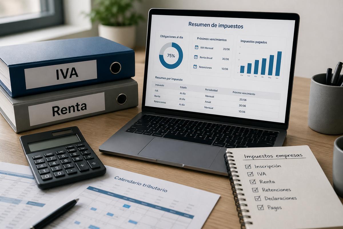 Impuestos que pagan las empresas en Paraguay 2026: mapa DNIT para pymes