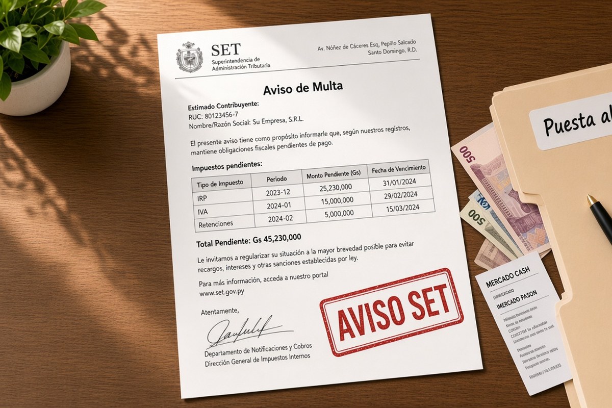 Qué hacer si recibes un aviso o multa de la DNIT por atrasos fiscales