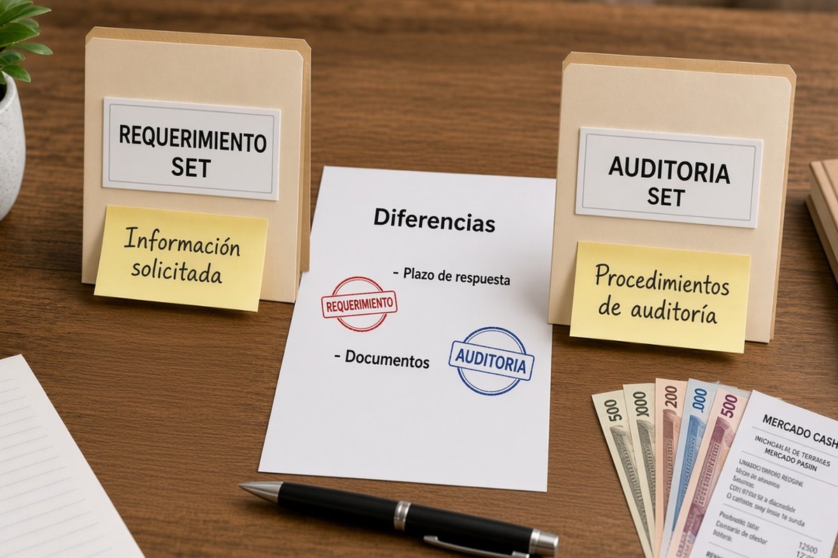 Diferencia entre requerimiento, revisión y auditoría fiscal