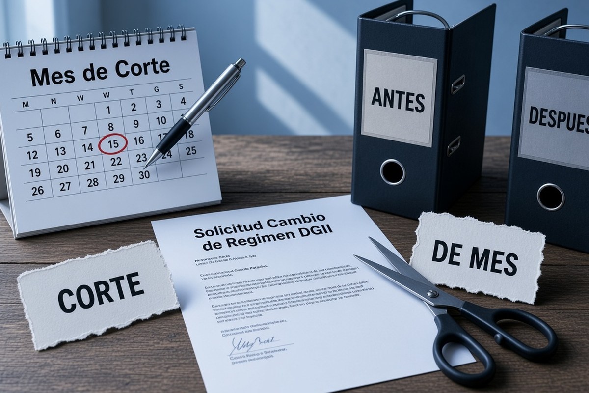 Cómo planear el mes de corte al cambiar de régimen fiscal
