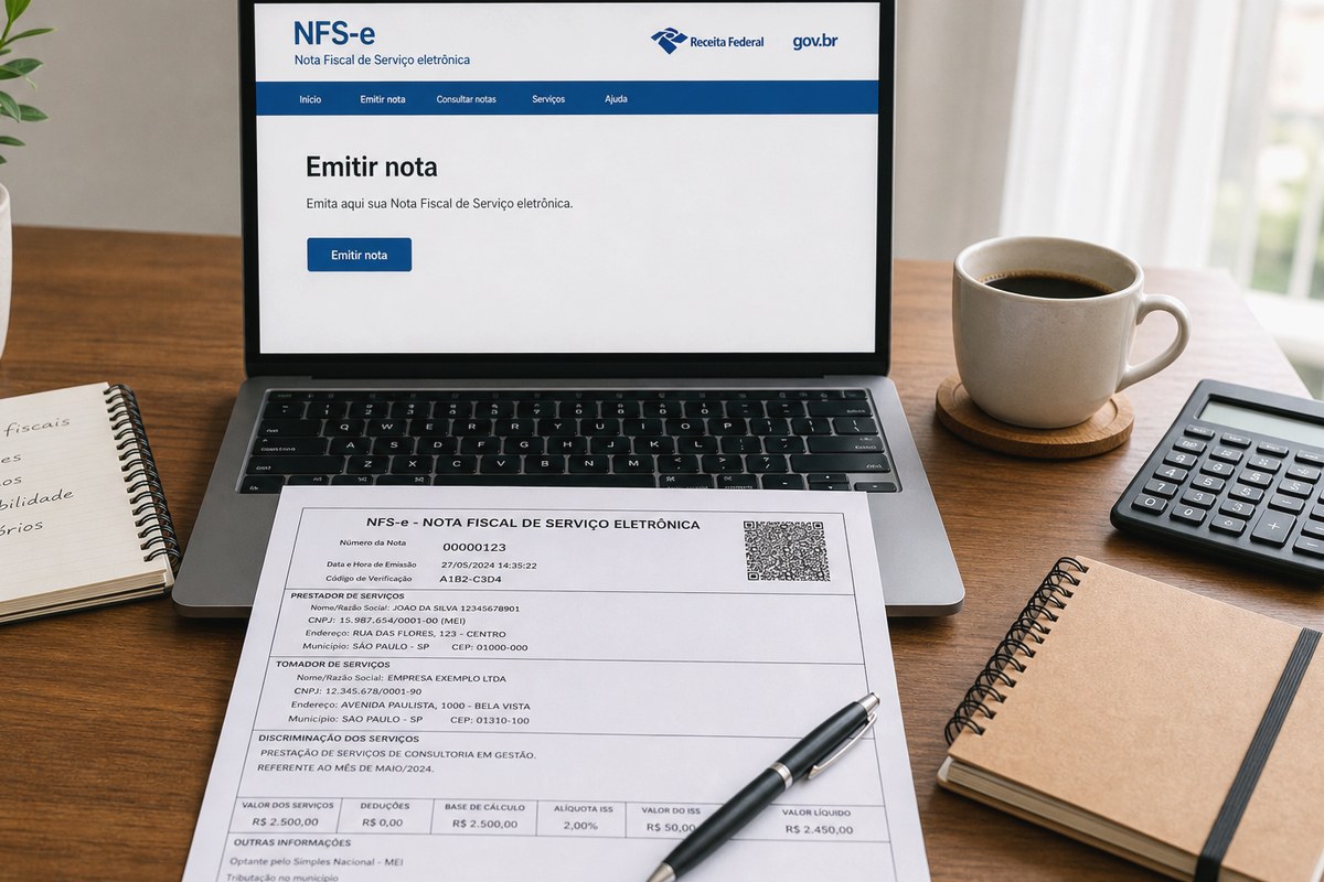 Como automatizar a emissão de notas e o DAS MEI no Brasil 2026