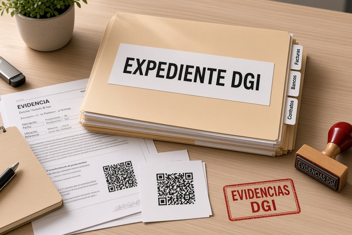 Cómo armar el expediente si la DGI pide evidencias