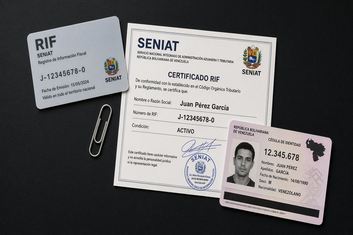 Inscribir RIF SENIAT 2026: alta paso a paso para operar formal