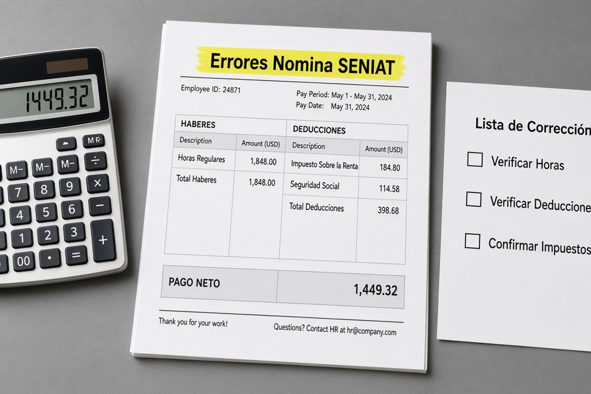Errores comunes al pagar sueldos sin nómina electrónica