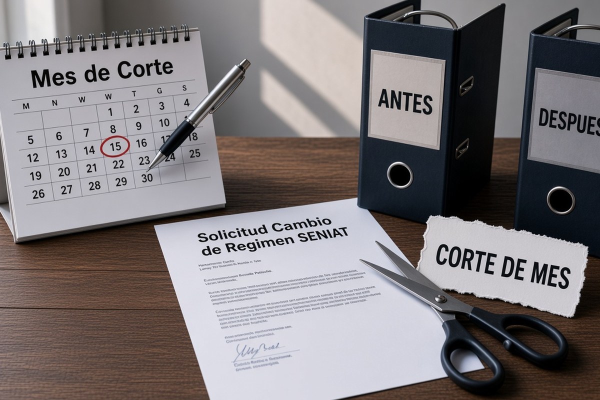 Cómo planear el mes de corte al cambiar de régimen fiscal
