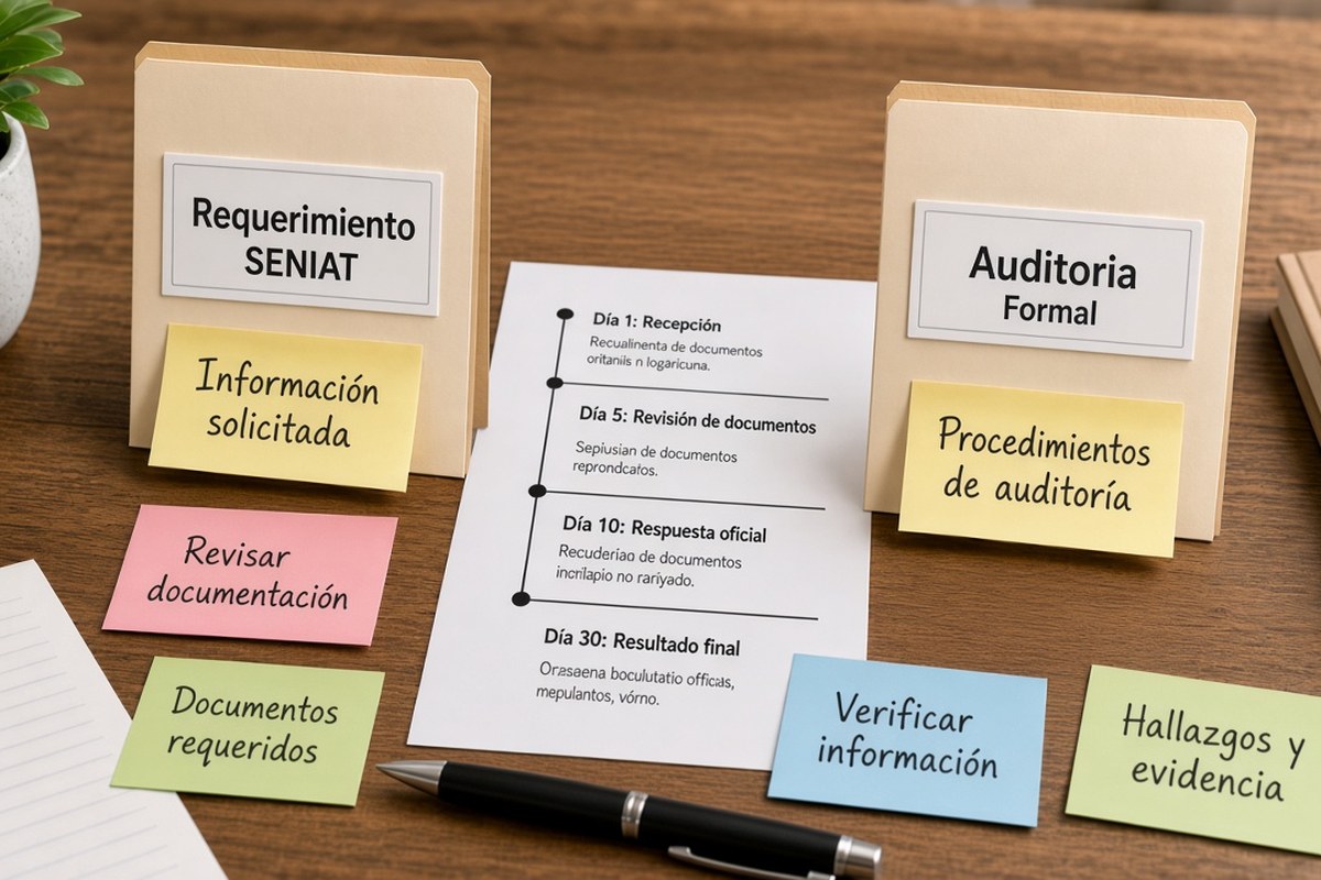 Diferencia entre requerimiento, revisión y auditoría fiscal
