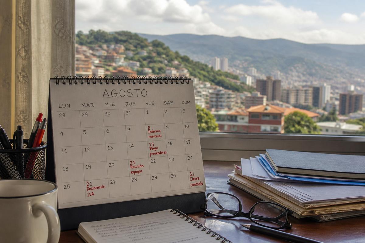 Obligaciones tributarias agosto 2026 SENIAT Venezuela: calendario, IVA, ISLR e IGTF